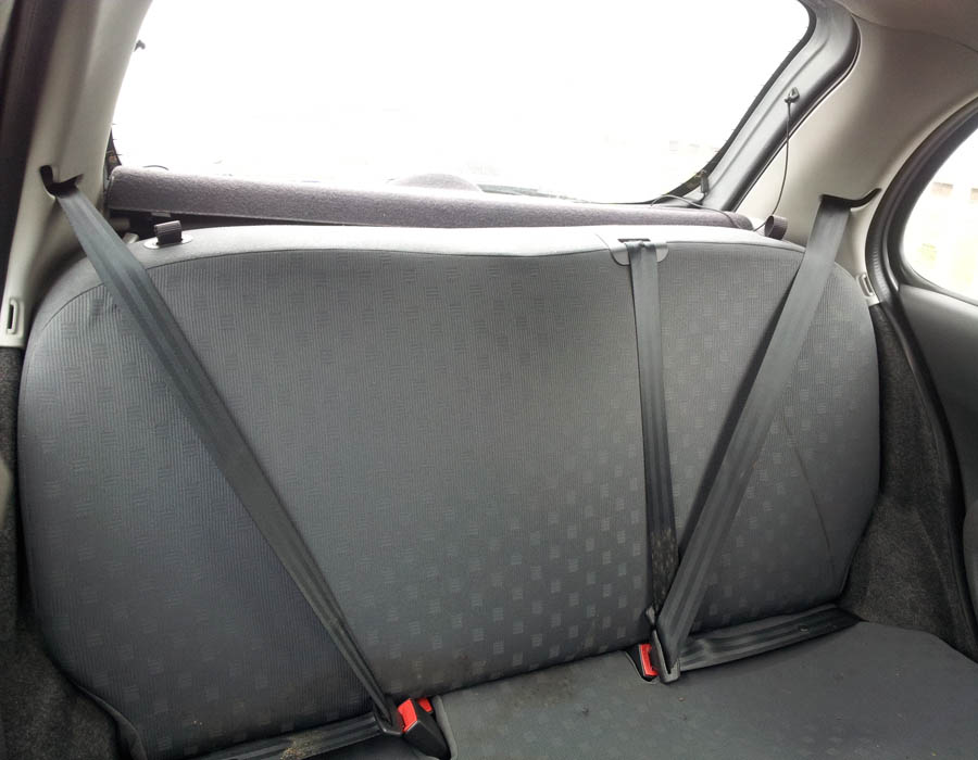 Nissan Micra E seat-base